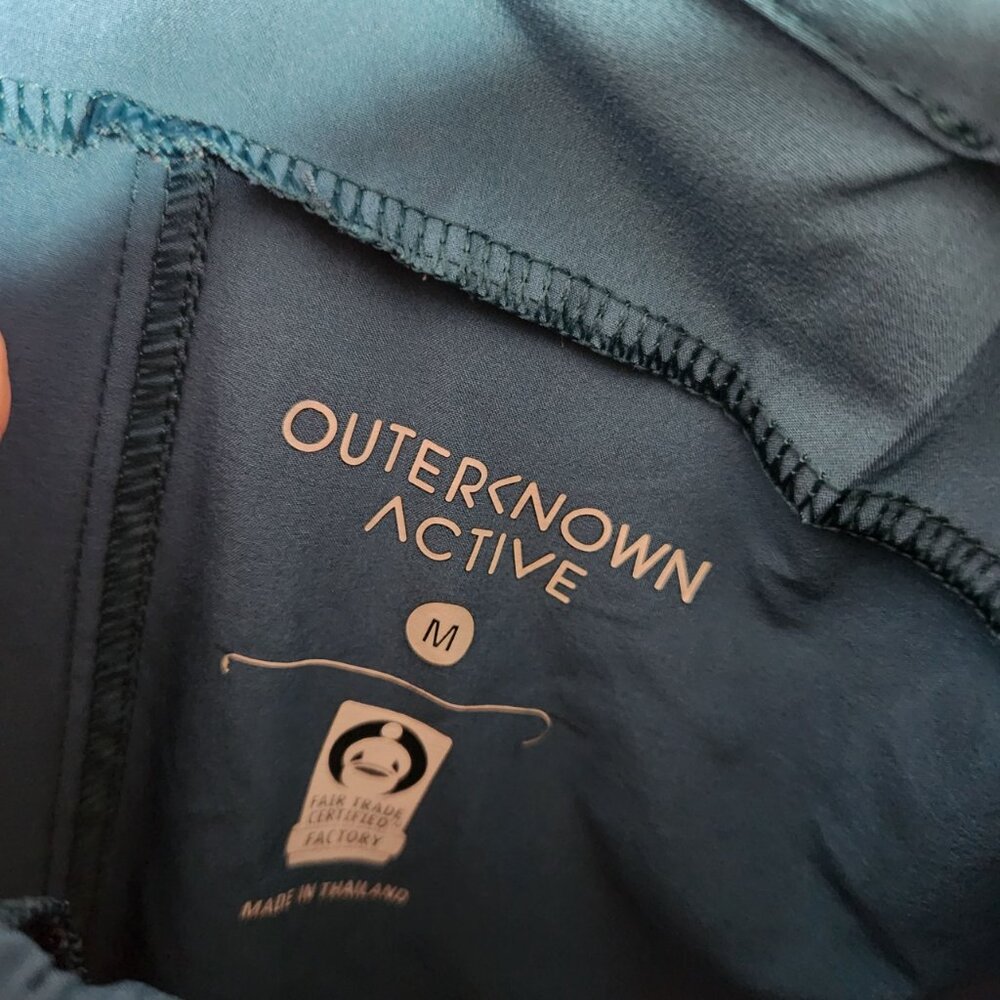 Outerknown Active Shorts Blue Medium Men's Workout Gym Pockets Unlined 7" Inseam - Picture 5 of 10